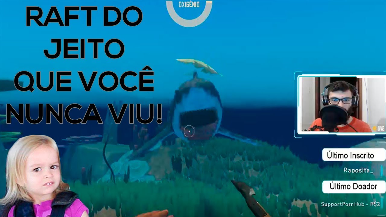BUGS MUITO DOIDOS NO RAFT - YouTube