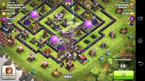 Clash of Clans Screen record test 2014-01-25