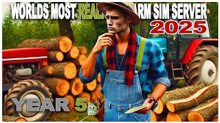 Y5E89-DEC Pallet HELL  |   Worlds Most Realistic Farm Sim Server `25