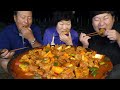 부드럽고 매콤한 밥도둑! 돼지갈비찜 (Braised Spicy Pork Short Ribs) 요리&먹방!! - Mukbang eating show