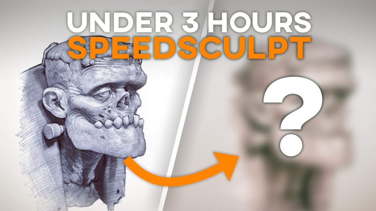 THE MONSTER by ANDY BERGHOLTZ - POLYPARTY SPEEDSCULPT