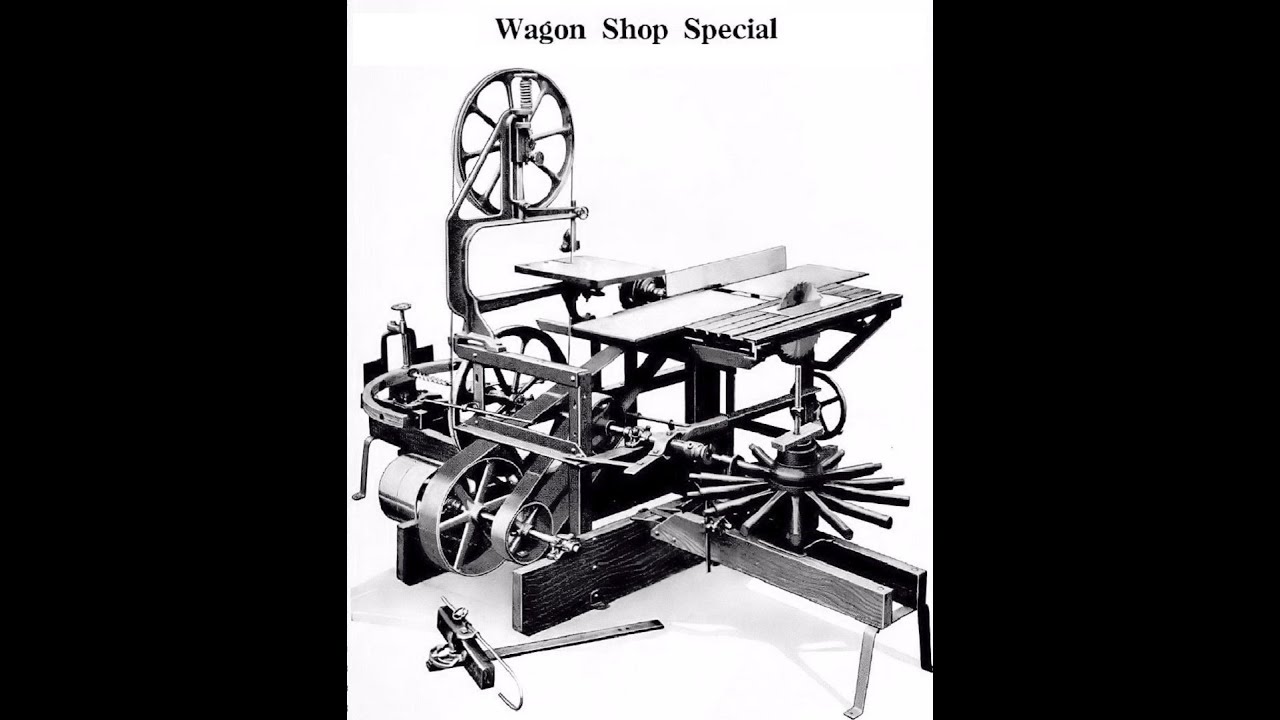 Part 1 1923 Parks Wagon Shop Special Restoration Band Saw Drive Shaft & Pulley YouTube