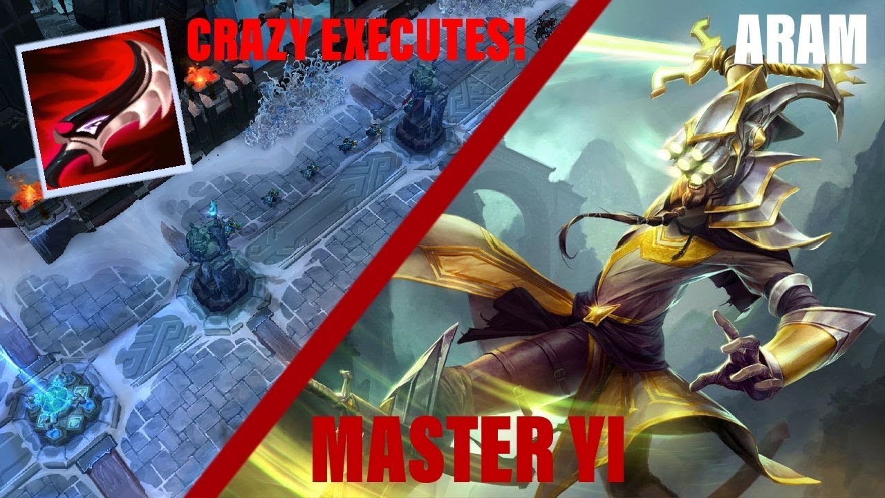Classic Master Yi Snowball in ARAM (EXECUTE DAMAGE!) + FIRST VID