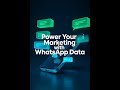 🚀 Boost Your Marketing with WhatsApp Data | Verified Global Contacts