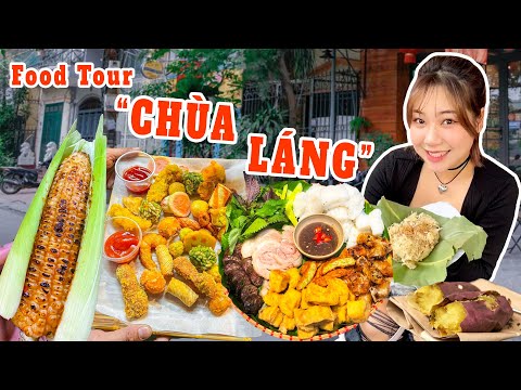 Food Tour Chùa Láng Cùng Bánh Ú, Khám Phá Những Món Ăn SIÊU HOT HIT | Bánh Ú