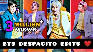 BTS DESPACITO EDITS💜💜#bts #btstiktok #jungkook #jimin #jhope #rm #suga #jin #kimtaehyung #despacito Resimi