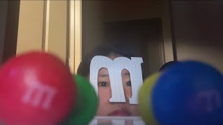 m&m begs you not to eat it! ASMR