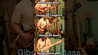 3 Bass Guitars. 1 Riff. Rickenbacker 4003 vs Gibson EB vs Danelectro Longhorn (Not What I Expected) 3 Bass Guitars. 1 Riff. Rickenbacker 4003 vs Gibson EB vs Danelectro Longhorn (Not What I Expected)