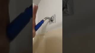 How To Take Off An Old Shower Arm.