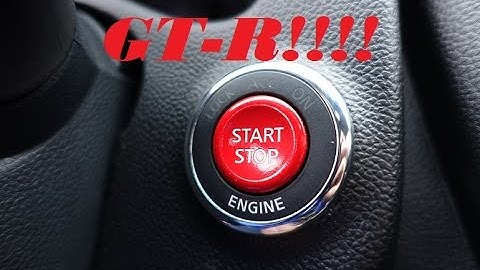 Nissan GT-R Start Button Install on Infiniti G37