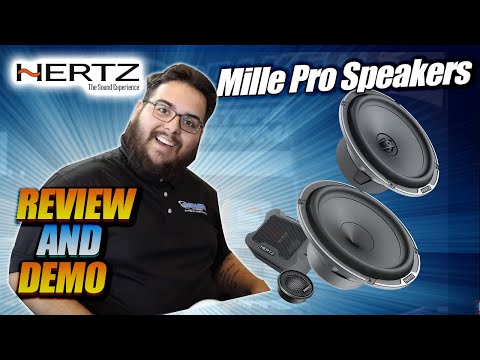 Hertz Mille Pro Car Stereo Speakers Components and Co-ax Review MPK165.3, MPX690.3 - YouTube