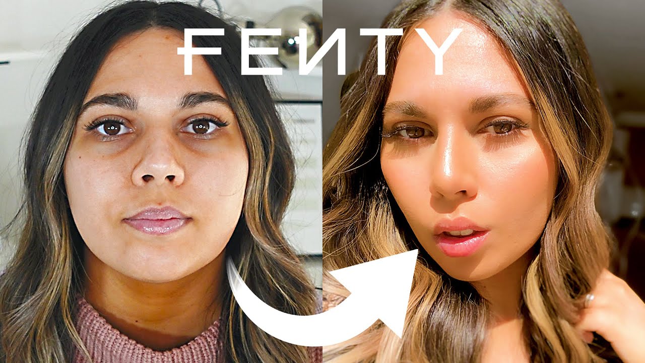 FULL FACE FENTY BEAUTY MAKEUP TUTORIAL!