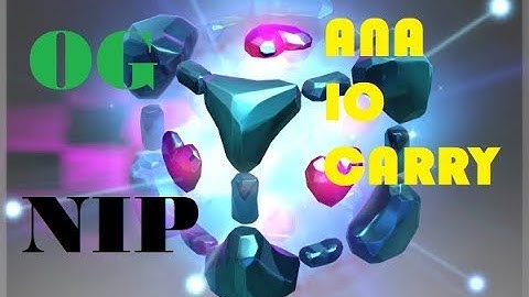 [full game] NIP vs OG game2 || IO carry || IO  ana || TI9 insane IO  carry pick