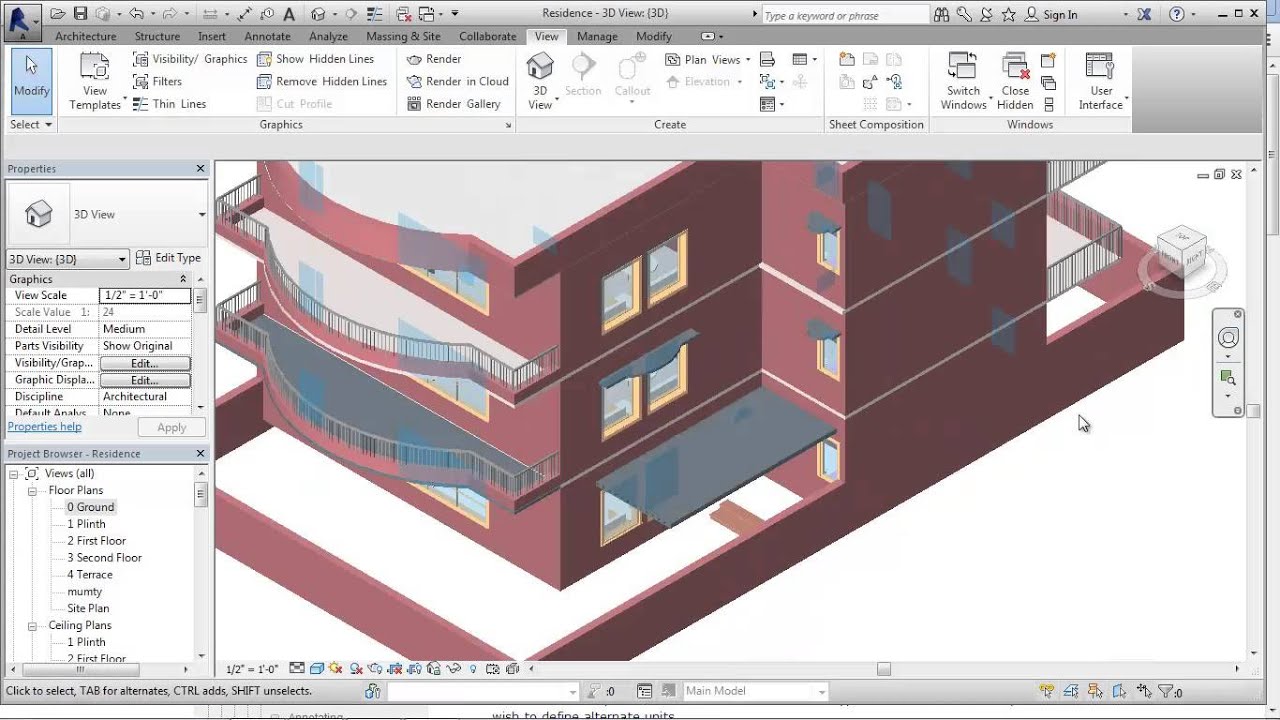 Selection Enhancement in Revit 2014 - YouTube