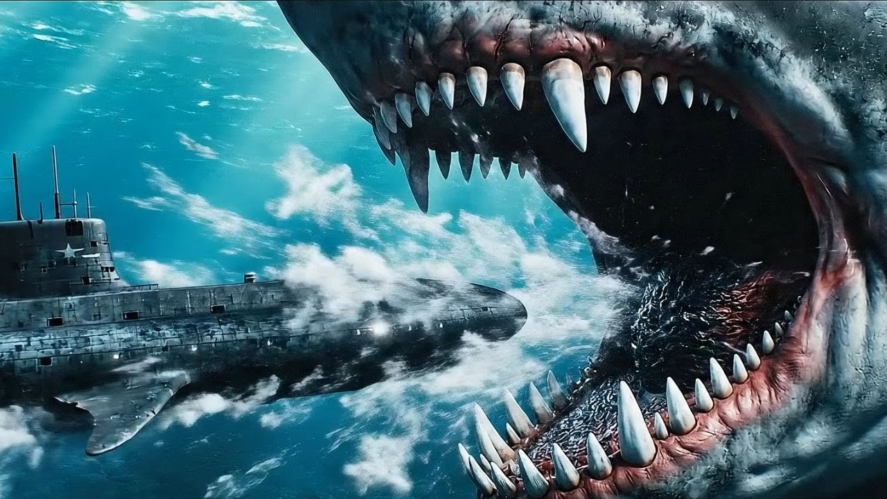 🚢🦈 170M MEGALODON Attacks Nuclear Submarine in the Deep Ocean | Monster Shark Encounter