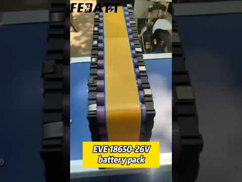DIY A 18650 lithium battery pack #battery #diy #lithium battery #lifepo4 #nmc