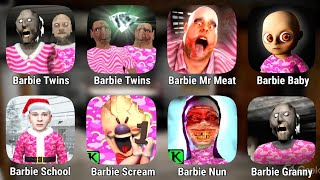 Granny 1, 2, 3 All New Mods || Barbie Granny 1,2,3 | Evil nun || Mr meat || Ice scream | Mods Horror screenshot 4