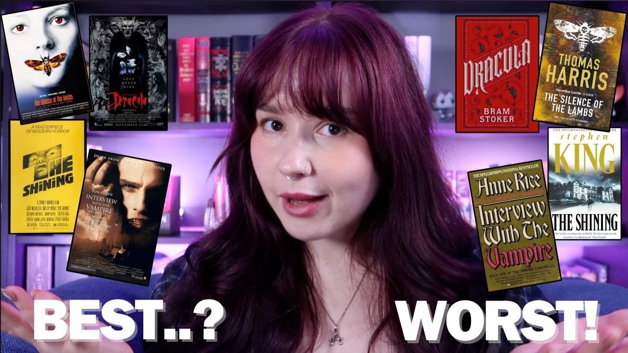 The Book Was BETTER?? Top 10 HORROR Book To Movie Adaptations - YouTube
