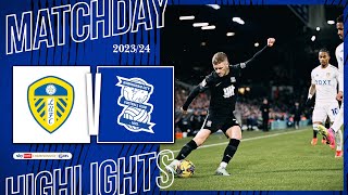 HIGHLIGHTS｜Leeds United 3-0 Blues