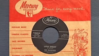 The Diamonds (Orchestra Conducted by David Carroll) -Little Darlin'- (1957)
