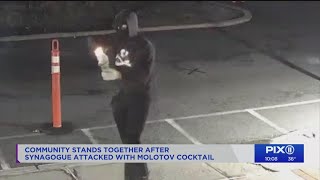 NJ man charged with throwing Molotov cocktail at synagogue