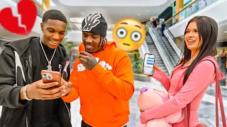 Making Couples Switch Phones On VALENTINES DAY *Loyalty Test* 💔 😳 (ATL EDITION)