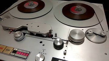 STUDER A80 RC MK2 run test