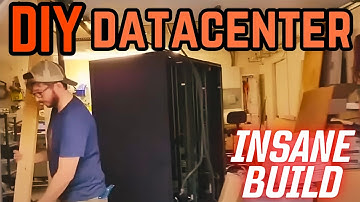 INSANE DIY HOMELAB DATACENTER BUILD