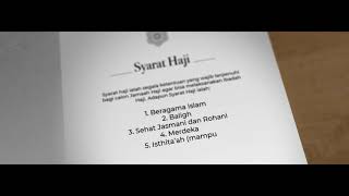 MANASIK HAJI ONLINE KEMENAG || Seri 2: Syarat Haji