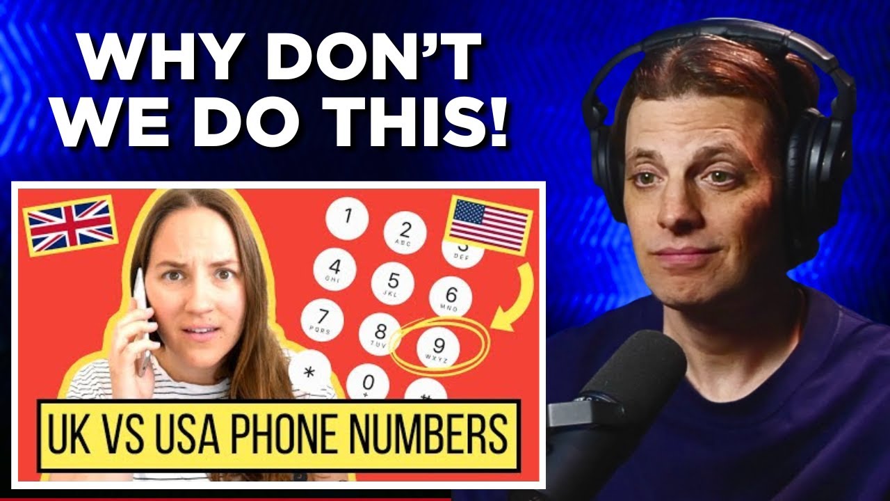 American Reacts to British Phone Numbers Are Smarter Than American Ones!