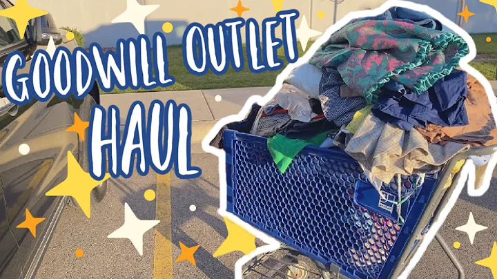 Goodwill Outlet Bins Haul To Resell On Poshmark For A Profit | I Got 400lb??