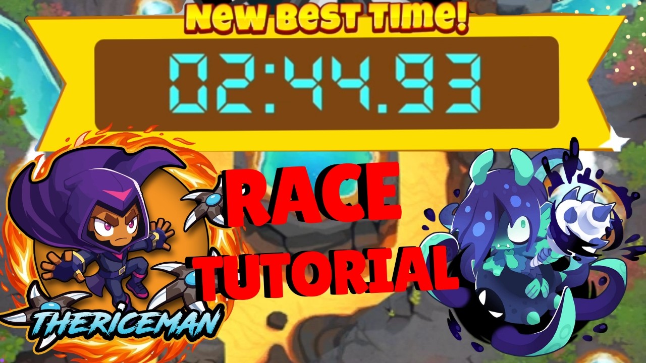 BTD6 Race Tutorial | SUPER EASY SUB 3 | Watch Your Tiers