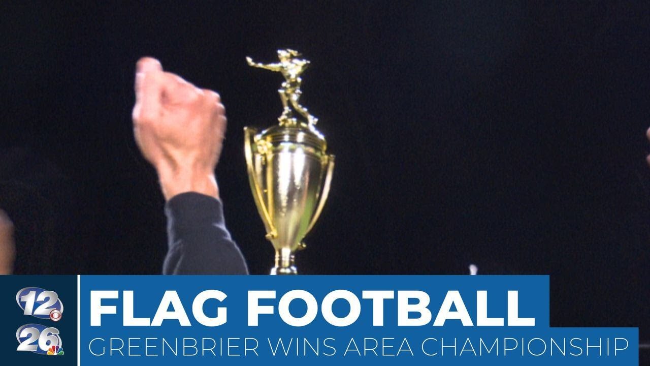 Greenbrier High wins Girls’ Flag Football area championship - YouTube