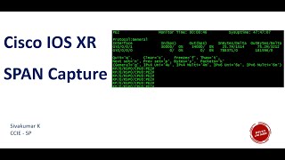 How to do SPAN Capture on IOS XR Routers