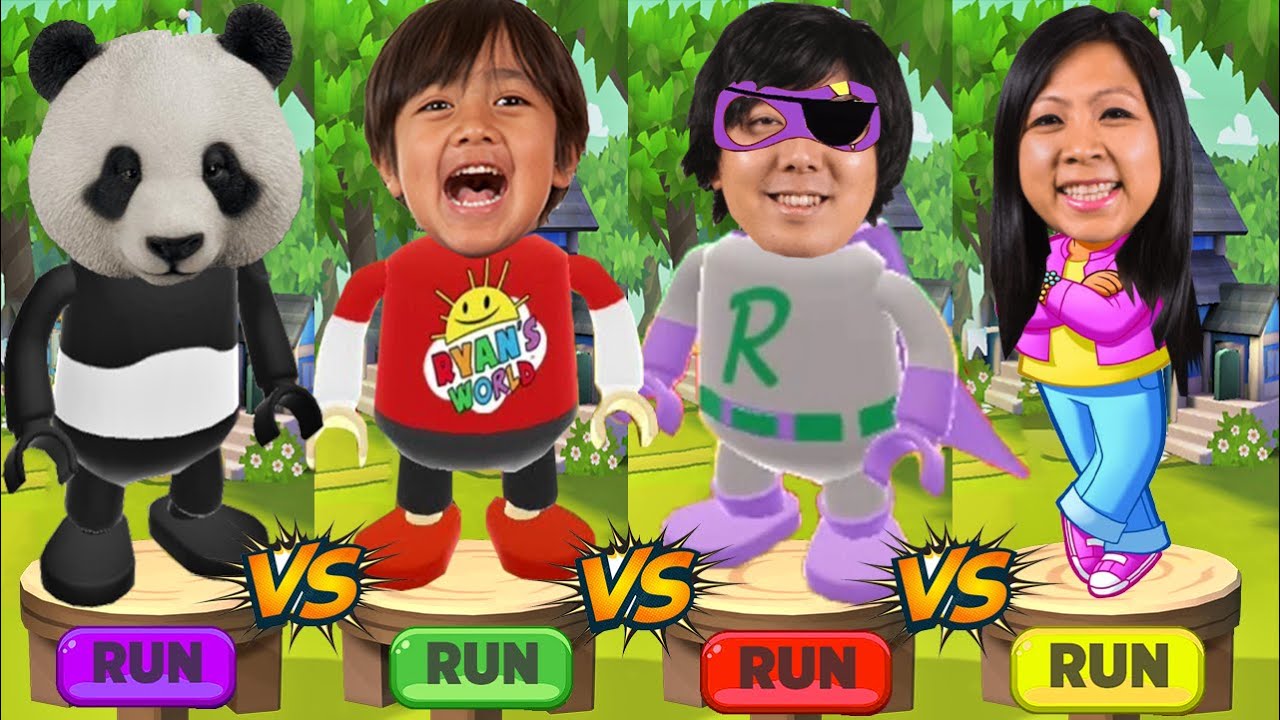 Tag with Ryan Kaji Family Mom, Dad and Ryan vs Ryan's best friend