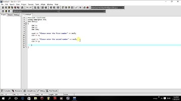 Making a Calculator in C++