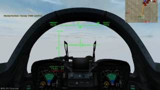Project Reality v1.39: Mig-29 vs 3 Jets(Full round)