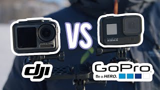 GoPro HERO8 vs. DJI Osmo Action – a Split Screen #Actioncam Comparison