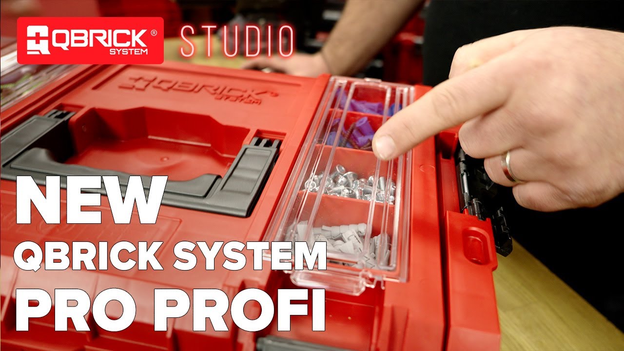 Nowość w Qbrick System PRO, pokrywa z dodatkowymi organizerami - QBRICK STUDIO - odcinek 198