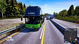 München to Stuttgart | Fernbus Coach Simulator Neoplan Skyliner Gameplay screenshot 1