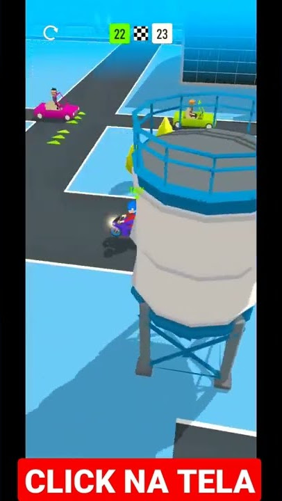 Game Deliver it 3D - Ele vinha na minha cola mas não conseguiu ultrapassar
