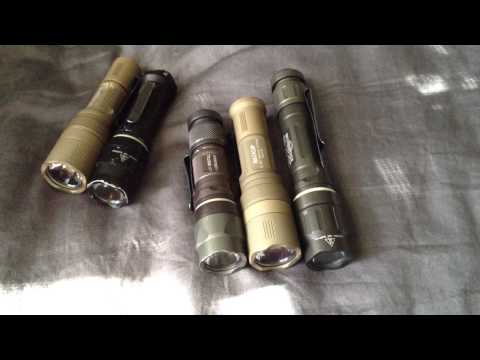 Surefire Lights, L1, Lx2, e1b, eb1s
