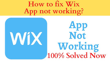 How to Fix Wix App Not Working Problem Android & Ios - Not Open Problem Solved | AllTechapple