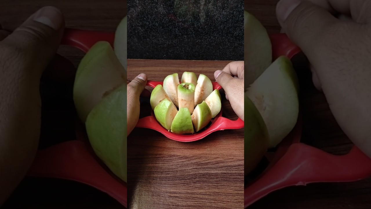 Cutting Guavava with Apple 🍎 Cutter Tool 