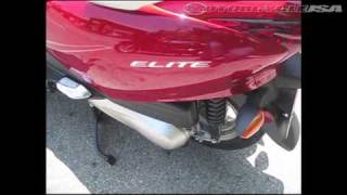 2010 Honda Elite Scooter Test Ride  Hot Ride Scooter Store