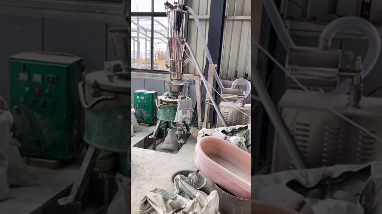 powder grain vacuum pump conveyor