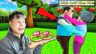 NẾU SLENDERMAN GIÚP ÔNG HÀNG XÓM CẦU HÔN CÔ GIÁO CHỦ NHIỆM | Thử Thách SlenderMan screenshot 3