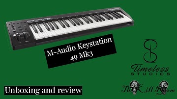 M-Audio Keystation 49 Mk3 USB MIDI Keyboard Controller Unboxing and review