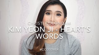 Download lagu Kim Yeon Ji - Heart's Words OST. I'm Not a Robot Cover by Christi Colondam