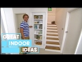 How To Build A Bookshelf In A Door | Indoor | Great Home Ideas